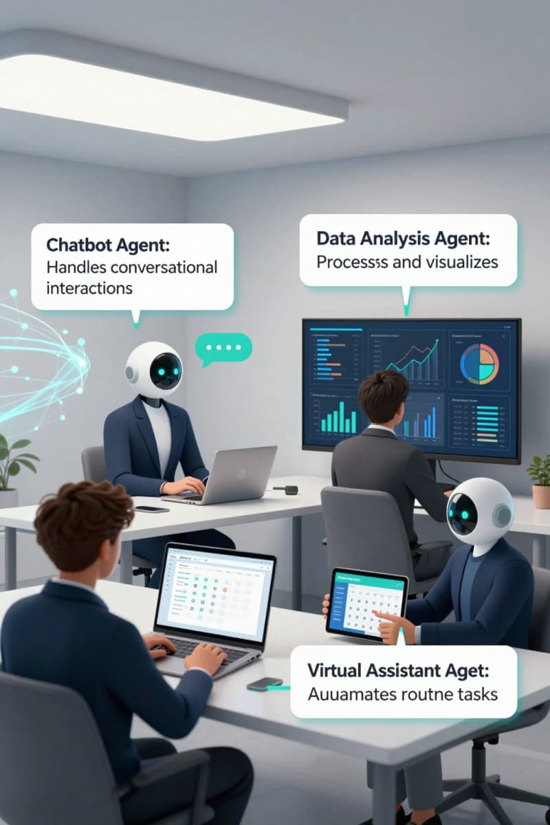 AI Agents Illustration