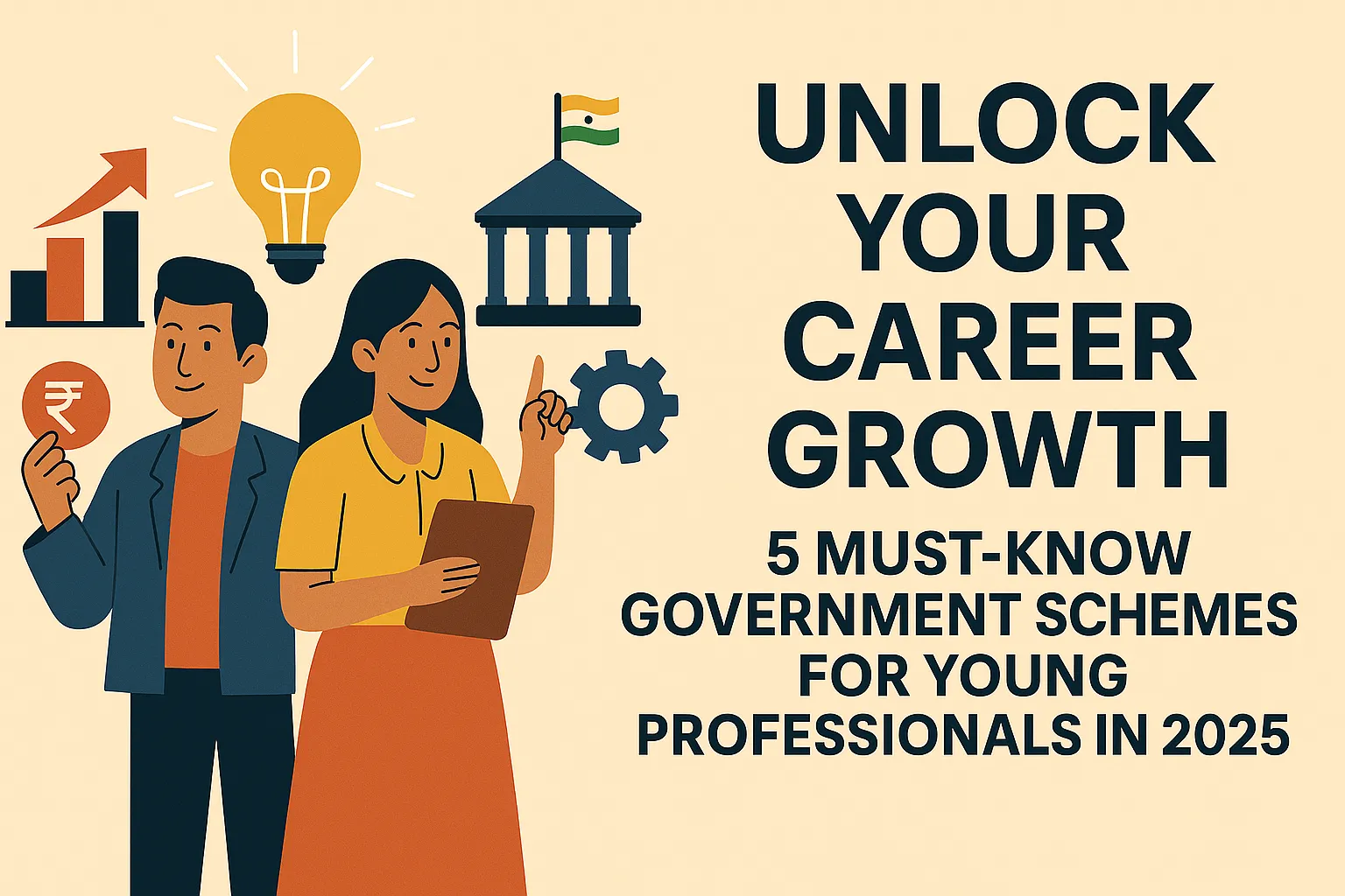 Unlock Your Career Growth: 5 Must-Know Government Schemes for Young Professionals in 2025