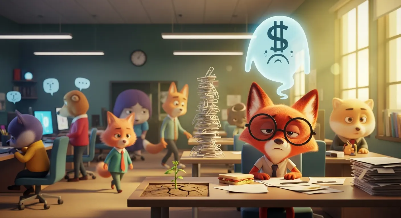 職場鬼故事：高薪低效與死海效應的前期警報