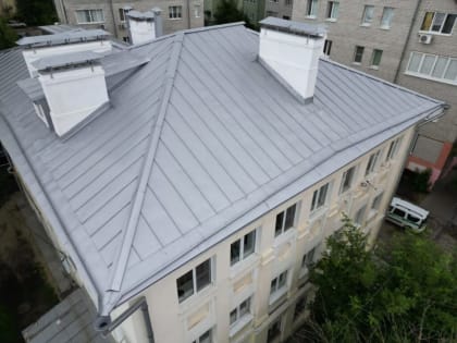 Крышу объекта культурного наследия в Калуге капитально отремонтировали