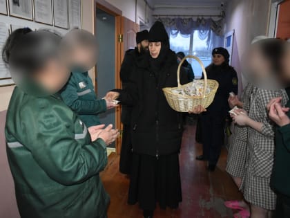 Святочные дни в ИК – 7 завершились крестным ходом