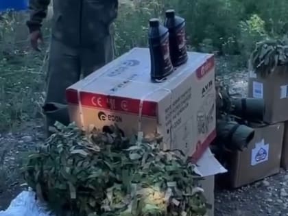 Обнинские волонтеры доставили «сборный» груз «за ленточку»