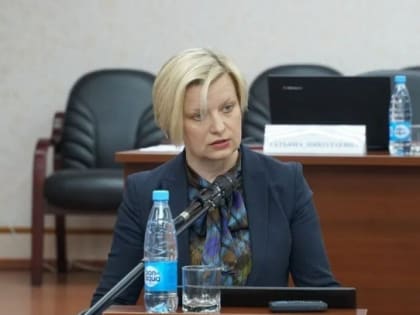Татьяна Леонова отчиталась перед депутатами