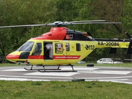 Малыш из Курска доставлен бортом санавиации в Калужский МНТК