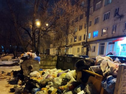 Около 40 машин мусора ежедневно вывозят с мусорных площадок Калуги