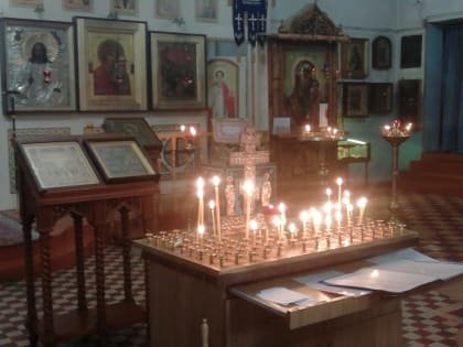 Вселенская родительская (мясопустная) суббота в Казанском соборе Людиново