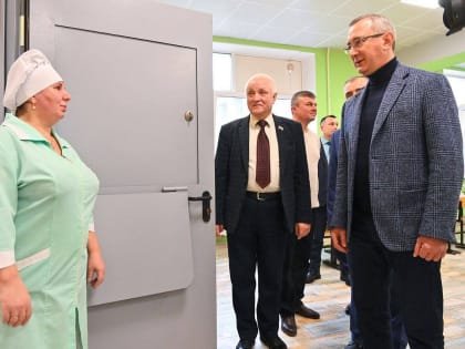 Игорь Щёголев посетил хирургический комплекс Липецкого областного онкологического диспансера