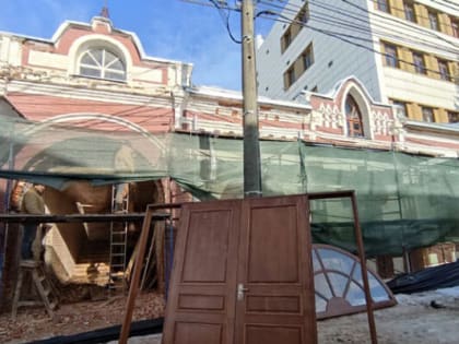 В Калуге реставрируют дом-памятник на улице Кропоткина