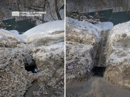 Городские службы усиленно убирают наледь с тротуаров