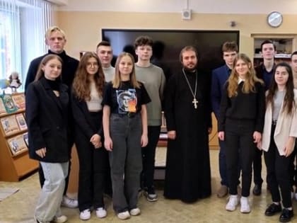 Встреча со старшеклассниками школы №51 города Калуги