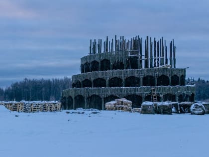 «Чёрную гору» готовят, чтобы сжечь на масленицу в Никола-Ленивце