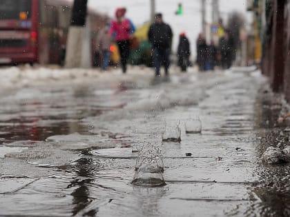 В Калужской области потеплеет и пойдет снег с дождем