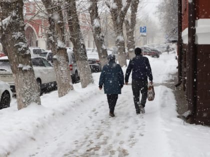 В первые дни весны калужан ожидает снег с дождём