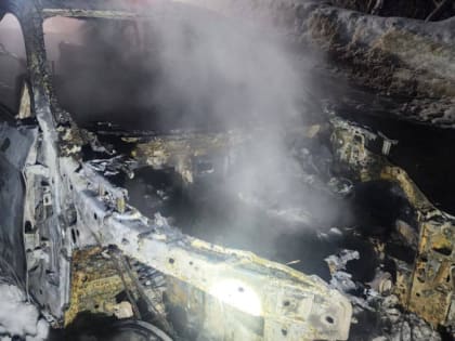 В Калужской области отец с дочерью сгорели в машине