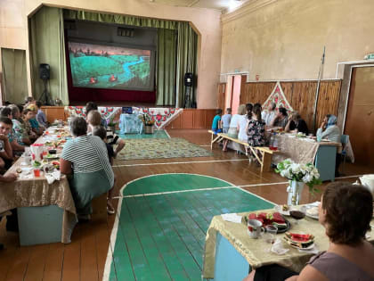 В селе Чернышено прошел престольный праздник в храме мучеников  благоверных  князей Бориса и Глеба и «День села»