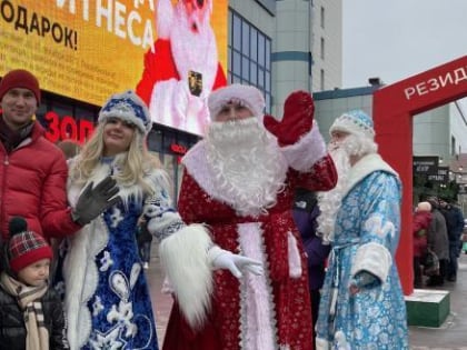 В Калуге прошла новогодняя акция при поддержке калужского депутата Дмитрикова