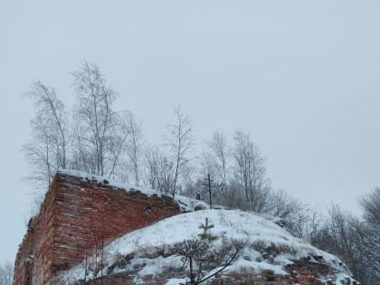 Молебен в Знаменском храме в день престольного праздника