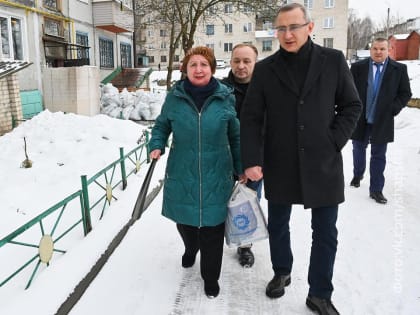 Глава региона провел инспекцию по местам жалоб жителей Людиново