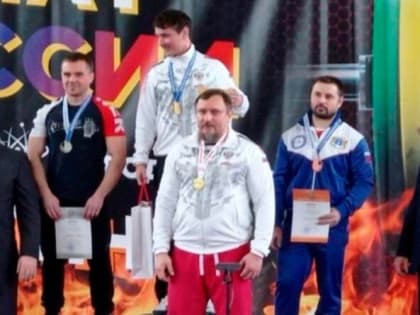 Обнинский силач обновил личный рекорд