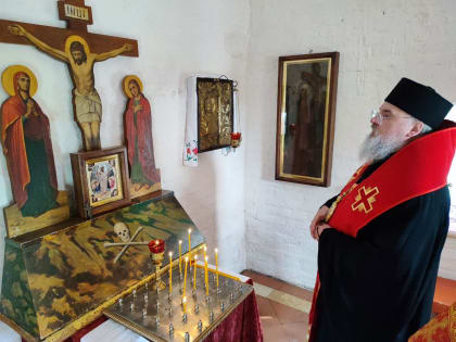 Освящение часовни Воскресения Христова