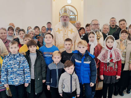 Епископ Никита посетил село Чернышено