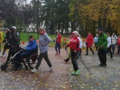 В Калуге отметили Всероссийский день ходьбы