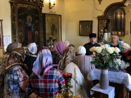 Новые встречи со старыми друзьями в Лазаревском храме в городе Людиново