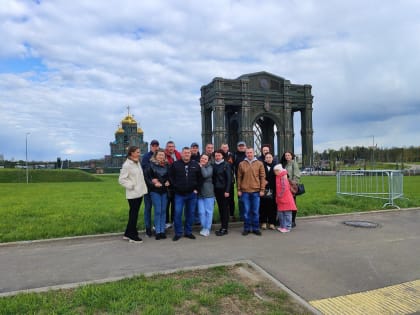 Сотрудники ИК-2 прошли по «Дороге памяти» и посетили Главный храм Вооруженных сил России