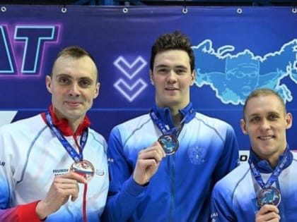 Калужане выиграли шесть медалей на чемпионате России по плаванию