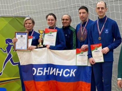 ОБНИНСКИЕ ЧИНОВНИКИ ЗАВОЕВАЛИ «БРОНЗУ» В БАДМИНТОНЕ