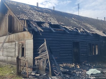 Выясняются обстоятельства смерти мужчины при пожаре в Жиздринском районе. Видео