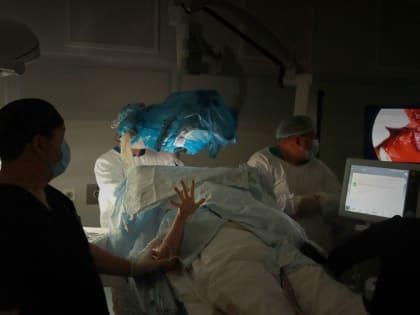 Калужские нейрохирурги провели уникальную операцию на головном мозге