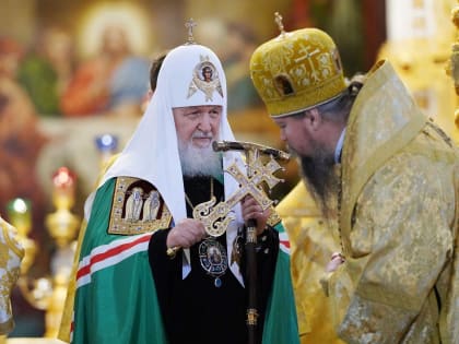 Епископ Никита принял участие в богослужении в храме Христа Спасителя по случаю  интронизации Святейшего Патриарха Кирилла