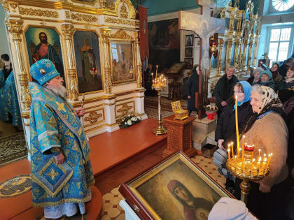 Престольный праздник в Благовещенском храме города Козельска