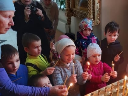 Дети из МБДОУ «Детский сад № 11 «Дюймовочка» посетили храм в Обнинске