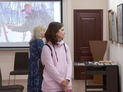 Выставка заслуженного художника России Владимира Арепьева открылась в нацпарке "Угра"