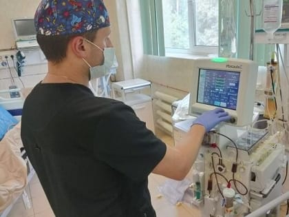 Медики Калужской областной больницы провели уникальную операцию по очистке крови