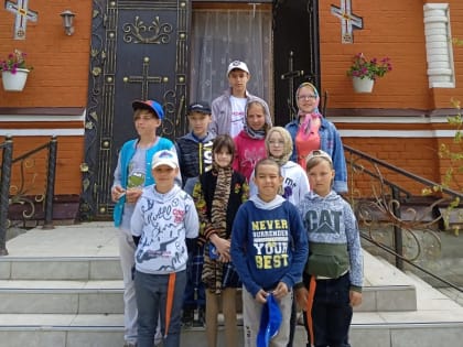 Паломничество детей в Феклину пустынь