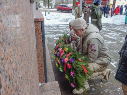 В Медыни прошёл памятный митинг