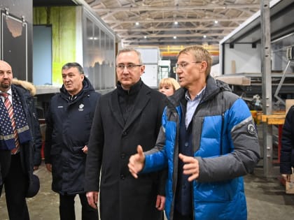 Владислав Шапша побывал на промышленных объектах Жуковского района