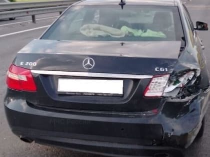 В Малоярославецком районе столкнулись “Mercedes” и “BMW”