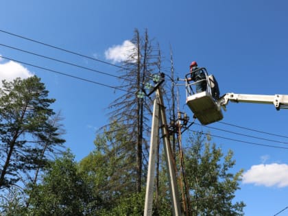 В Калужской области устранены все повреждения в основной электрической сети, вызванные стихией