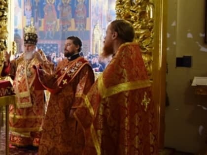 Светлое Христово Воскресение. Митрополит Климент возглавил праздничное богослужение