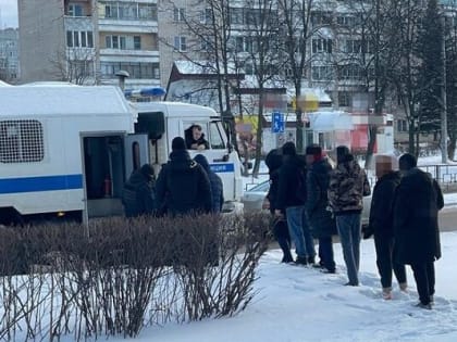 В Обнинске задержали 46 мигрантов, нарушивших законодательство РФ
