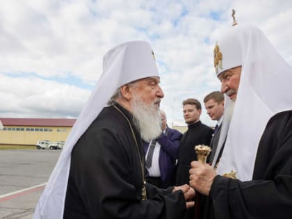 Святейший Патриарх Кирилл прибыл в Тюмень