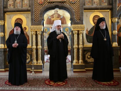 В Калужской митрополии поздравили с 41-й годовщиной архиерейской хиротонии митрополита Калужского и Боровского Климента