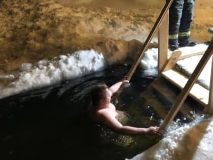 Крещенские купания в Обнинске прошли без происшествий