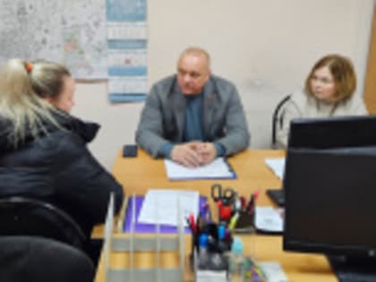 На приёме у депутата