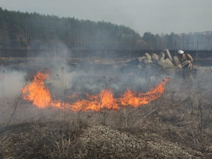 Калужской области присвоен средний класс пожарной опасности
