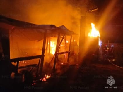 За одну ночь в Калужской области сгорели два дачных дома